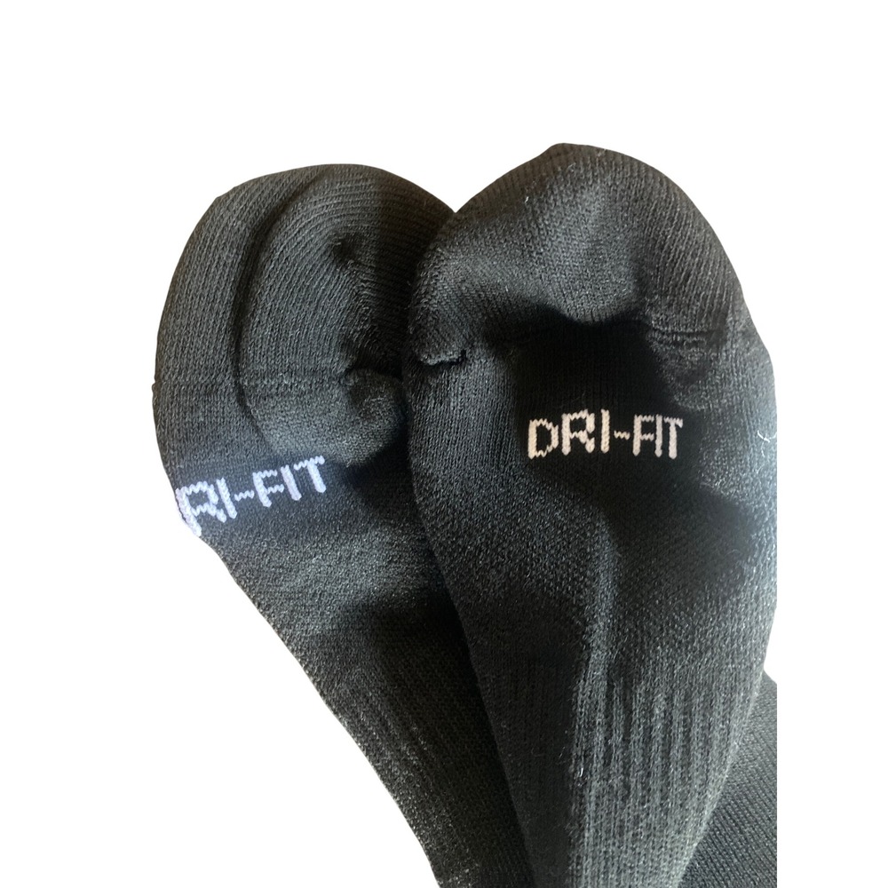 Supreme Jordan Crew Socks Black Dri-Fit 1 Single Pair Large 7-12 HypeBeast NEW - Picture 3 of 3
